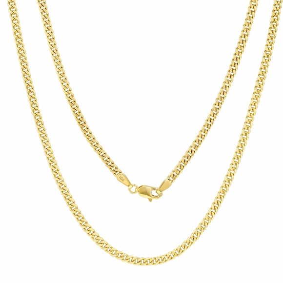 10kt SOLID YELLOW GOLD - Cuban Link Chain